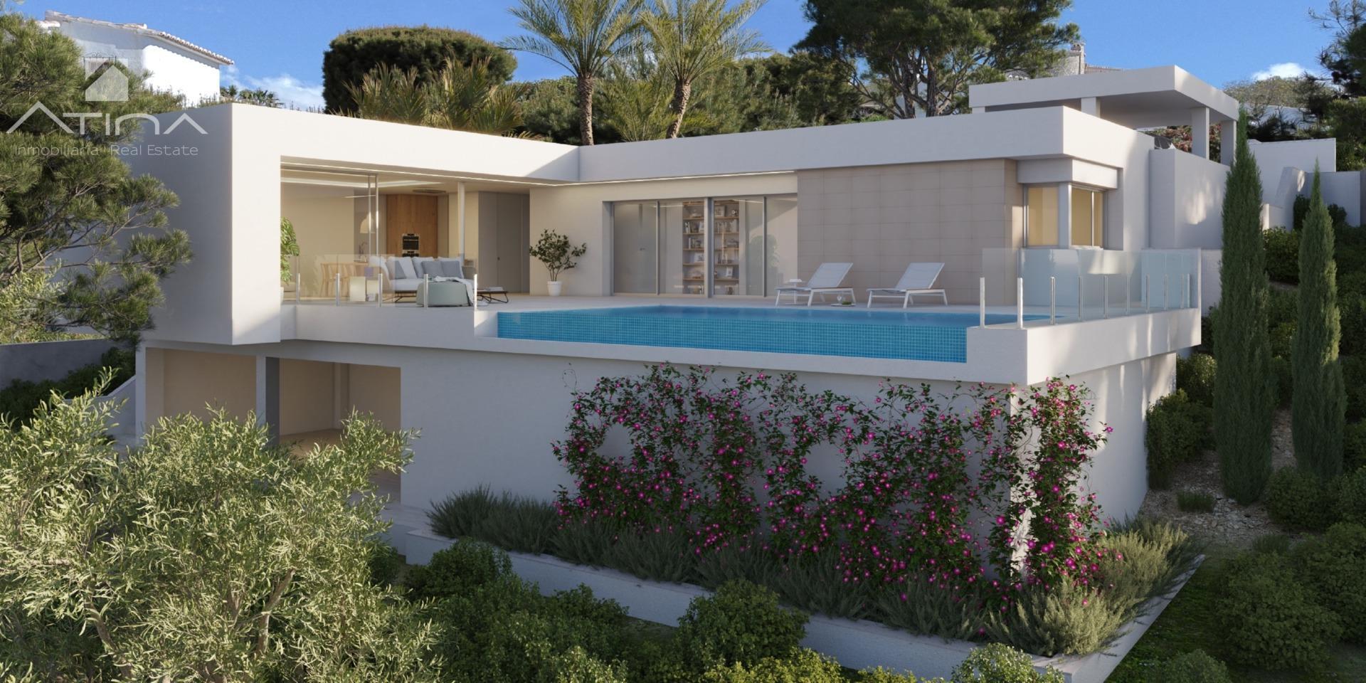 Villa moderna con fantásticas villas al mar en Urbanización Cumbres del Sol