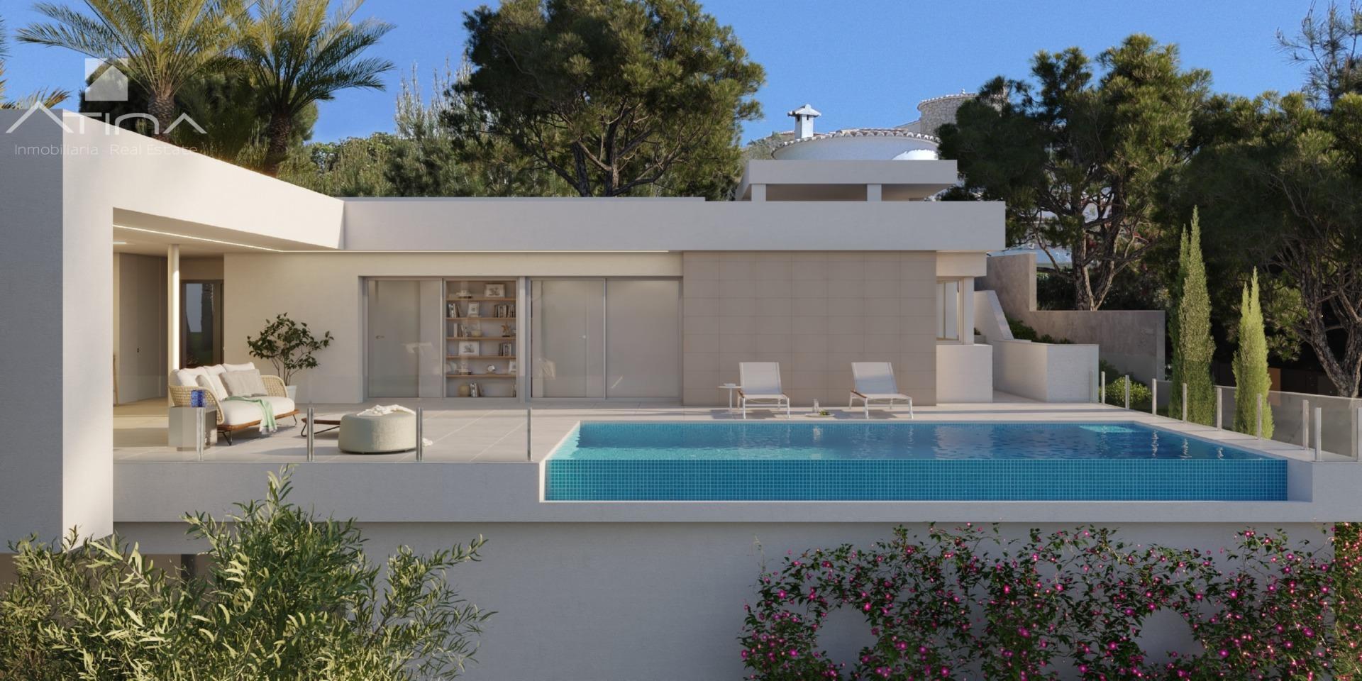 Villa moderna con fantásticas villas al mar en Urbanización Cumbres del Sol