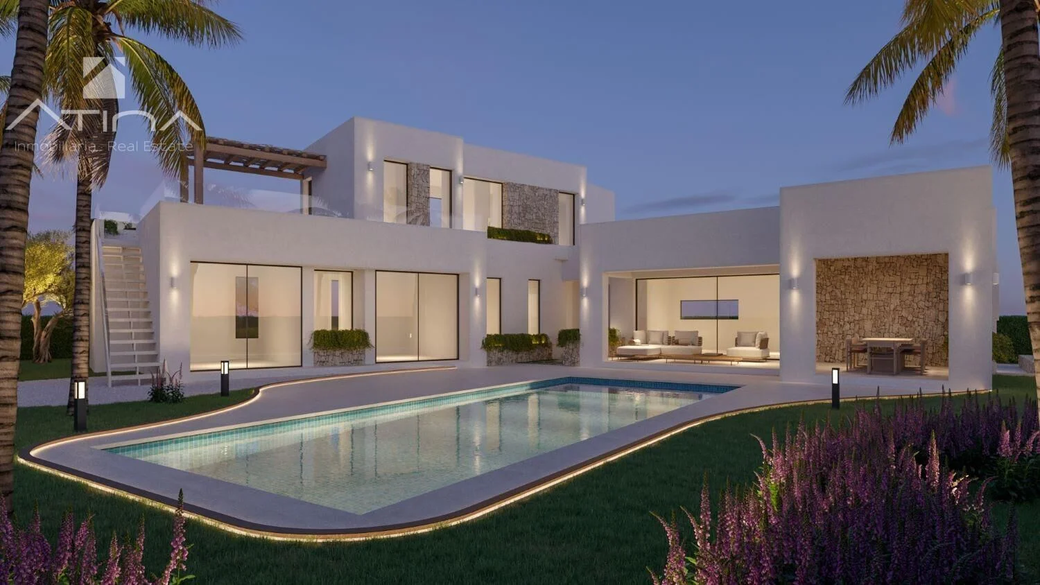Villa moderna de obra nueva en la tranquila zona de Cap Marti/Pinomar de Javea