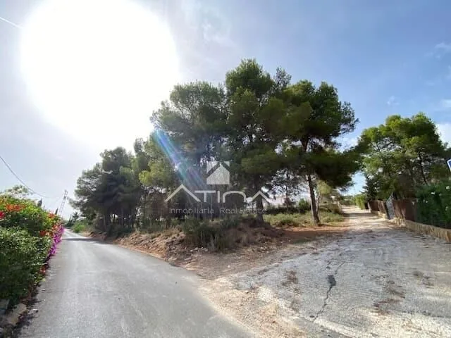 Parcela en venta con proyecto y licencia de obra en la zona del Montgó, Javea. — foto 1