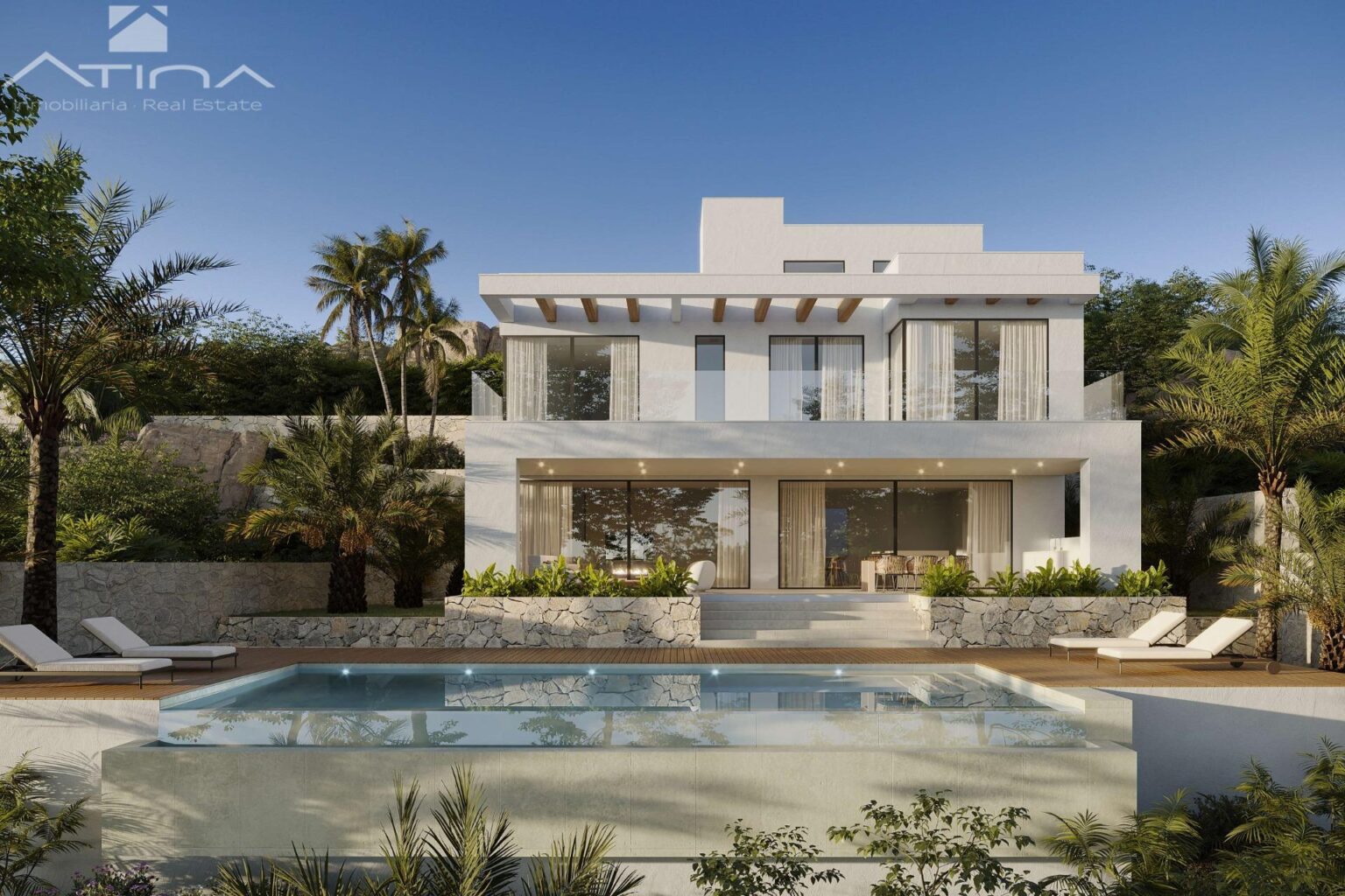 “Villa Azure: Donde el Mediterráneo se convierte en parte de tu hogar.”