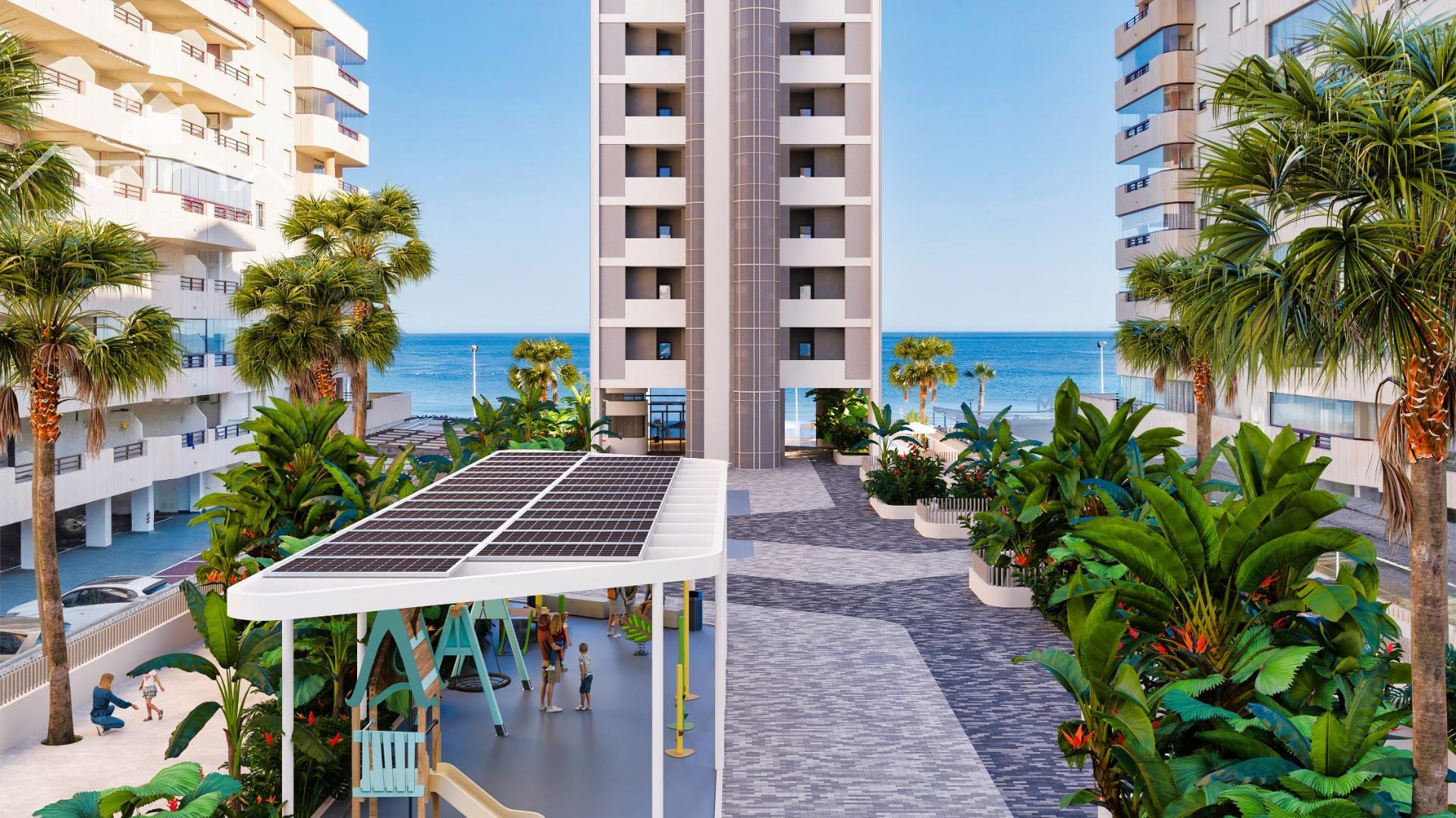 Azure Icons Calpe | Ático de lujo frente al mar en la única obra nueva actualmente en primera línea de playa en Calpe