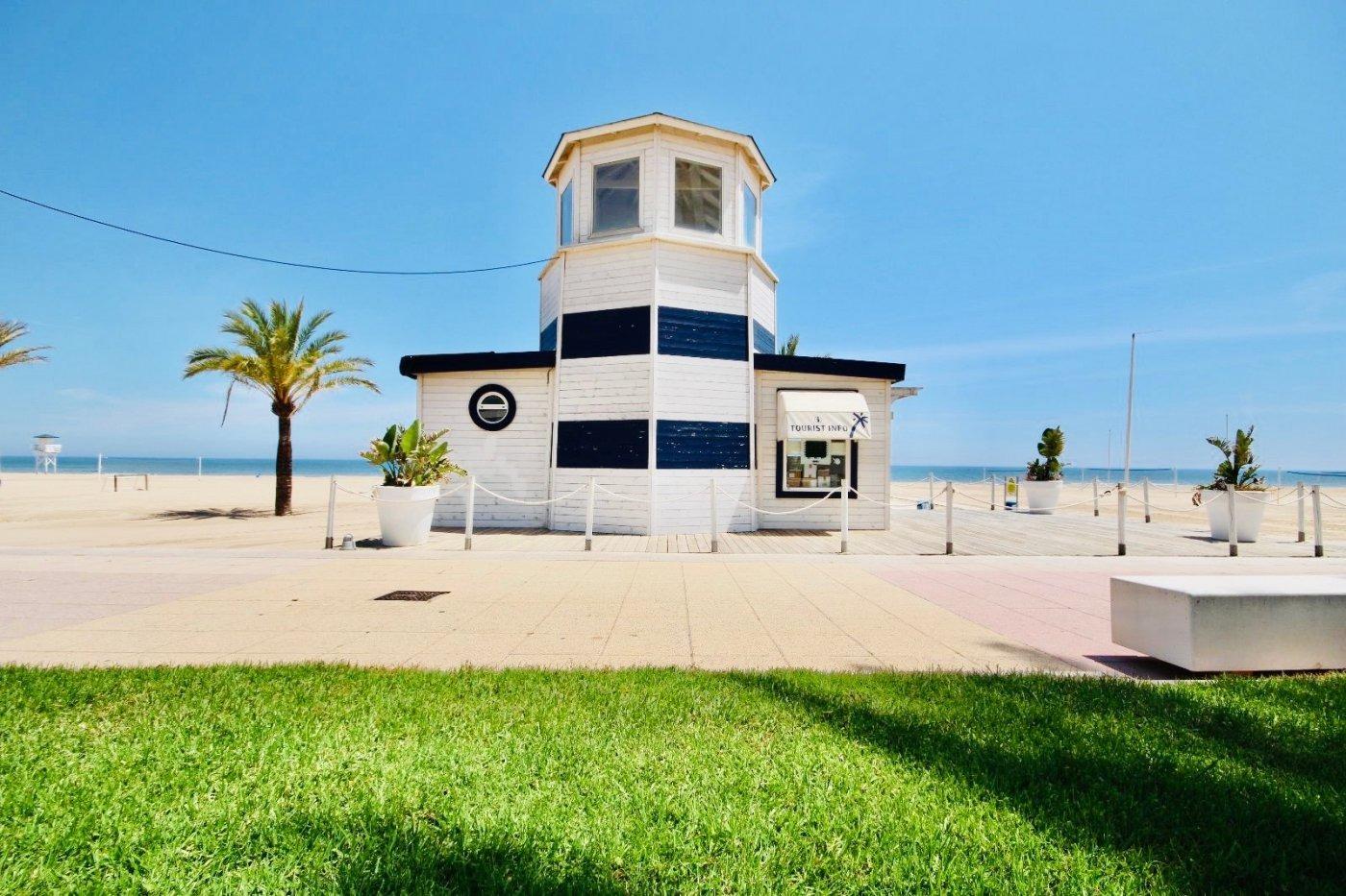 Apartamento en segunda linea de playa Gandia con vistas al mar