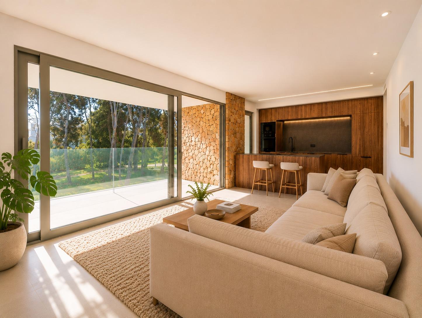 Apartamento a estrenar en segunda Línea del Mar en Jávea