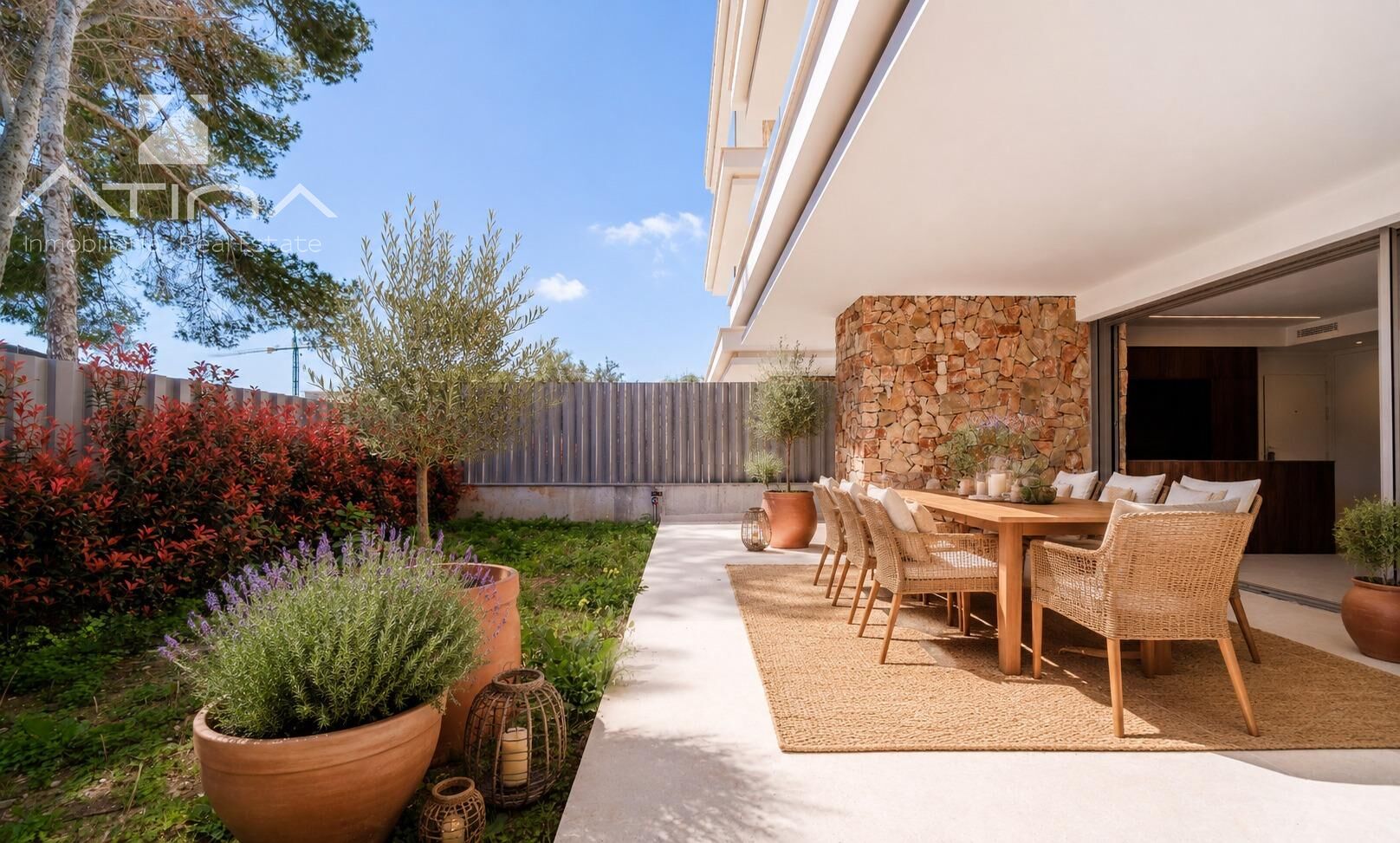 Planta Baja a estrenar en Jávea Primer Montañar segunda línea con Jardín Privado a 200m del mar
