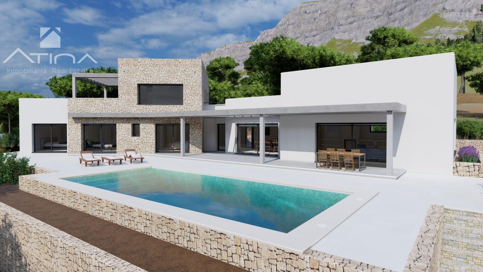 Parcela en venta en Jávea con licencia de obra y proyecto incluido | Urbanización Garroferal del Montgó