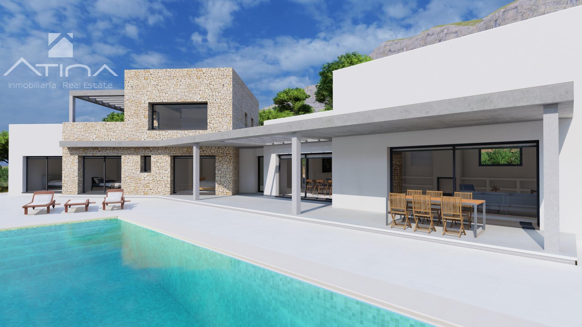 Parcela en venta en Jávea con licencia de obra y proyecto incluido | Urbanización Garroferal del Montgó