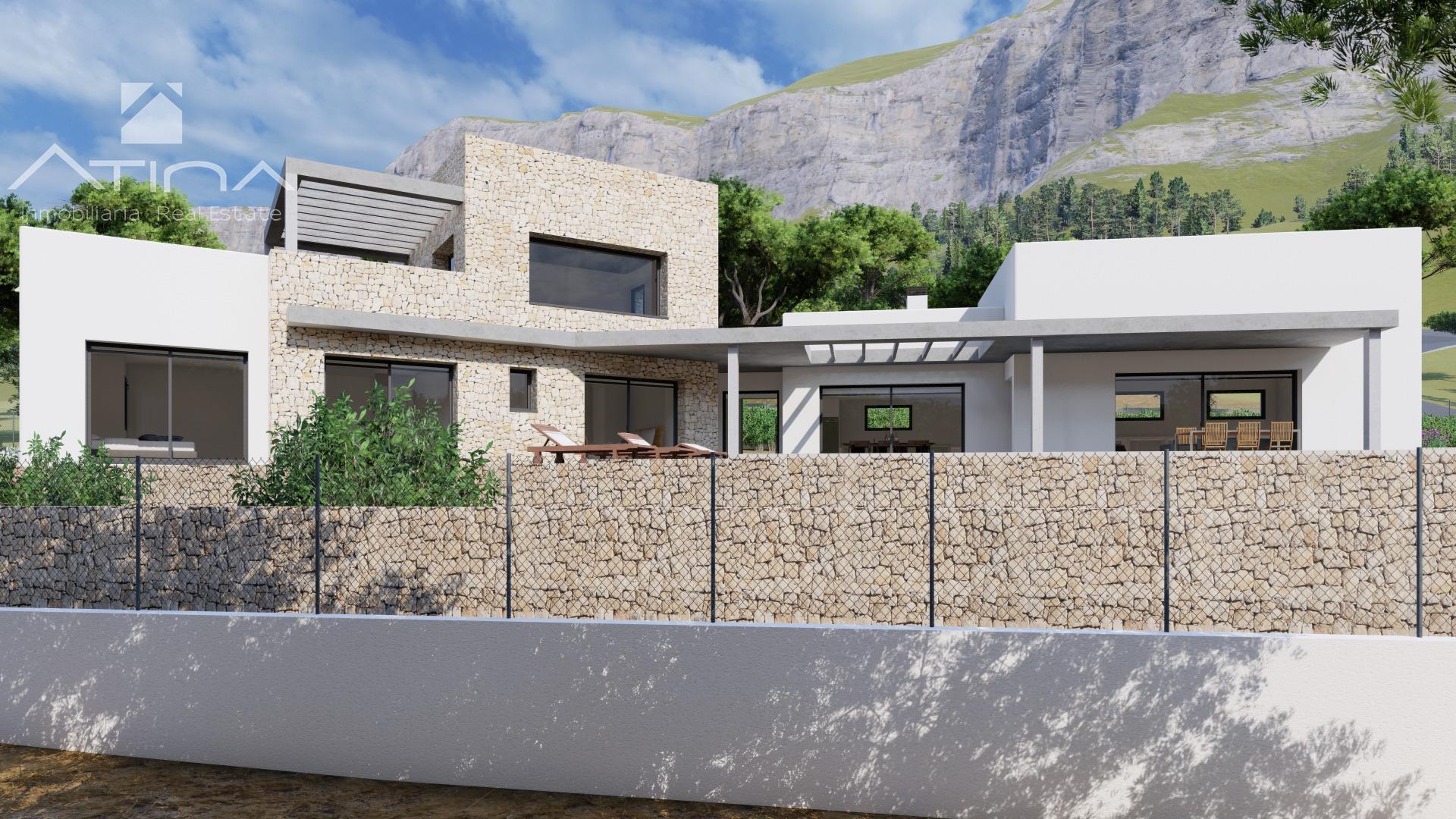 Parcela en venta en Jávea con licencia de obra y proyecto incluido | Urbanización Garroferal del Montgó