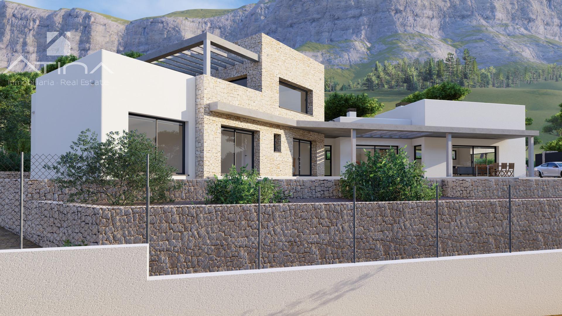 Parcela en venta en Jávea con licencia de obra y proyecto incluido | Urbanización Garroferal del Montgó