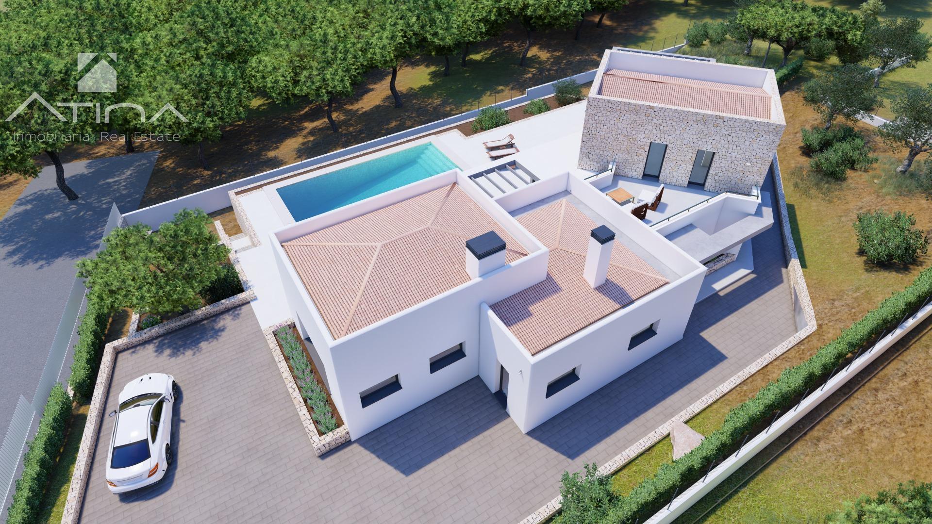 Parcela en venta en Jávea con licencia de obra y proyecto incluido | Urbanización Garroferal del Montgó
