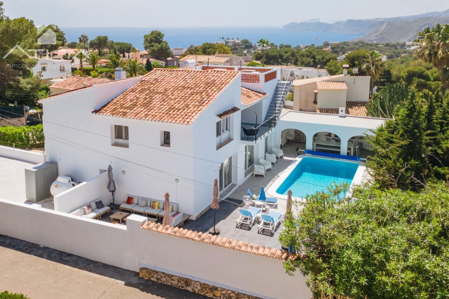 Villa with ocean views in Jávea