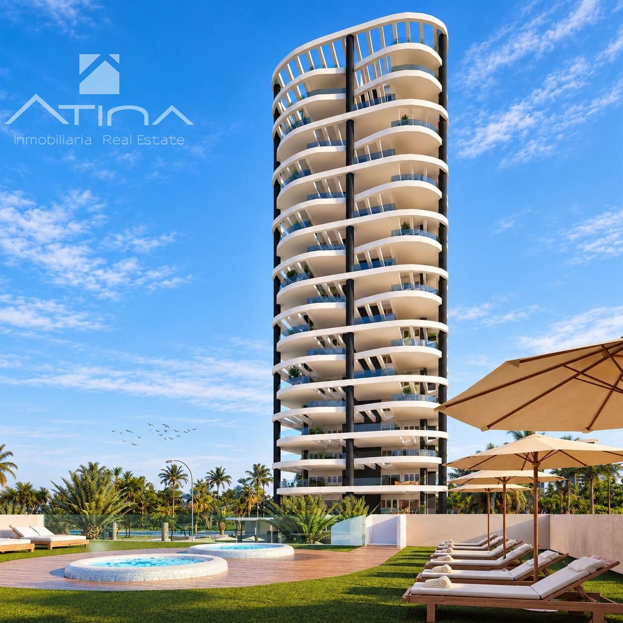Apartamento de obra nueva en venta en Calpe con vistas al Mediterráneo | 3 dormitorios