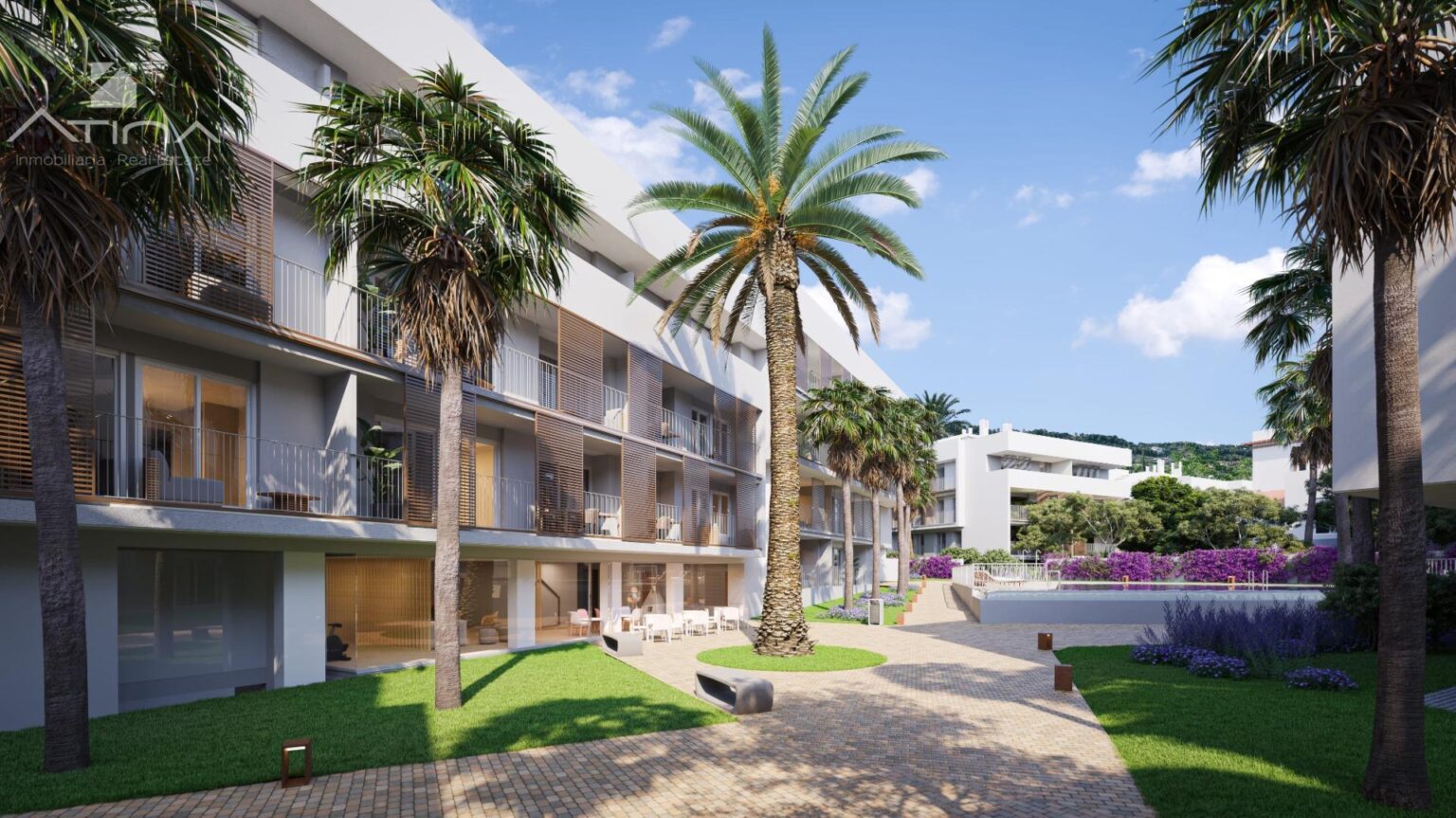 Excelente Residencial entre el pueblo y Puerto de Javea.